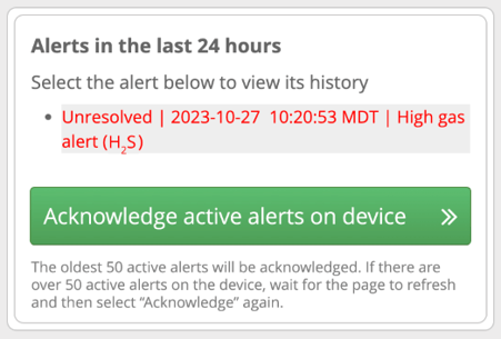 Alerts in de afgelopen 24 uur - Bijgewerkt - 2
