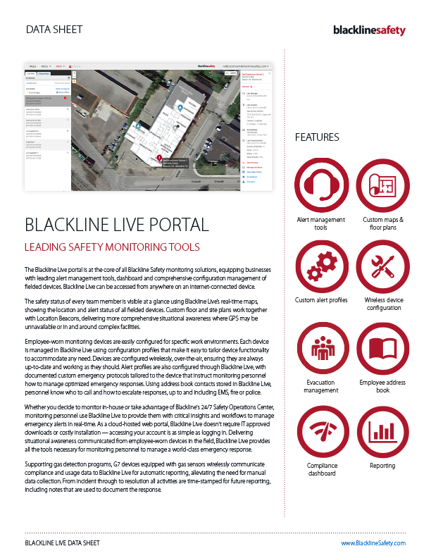 Blackline Live Datasheet
