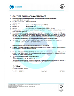 M6/M6i Certificaten
