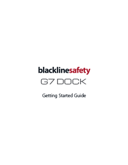 G7 Dock Getting Started Guide